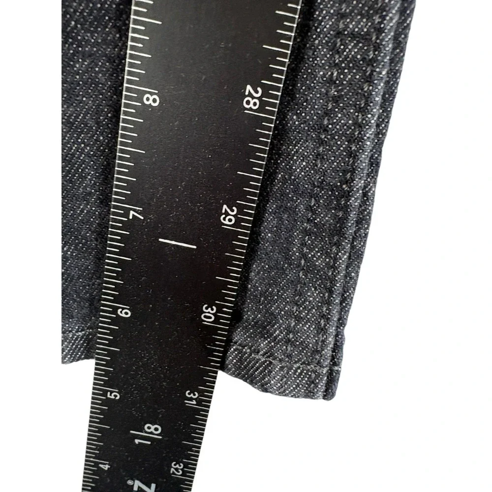 Banana Republic Slim Fit Jeans Mens 33x32 Blue Black Cotton Stretch Straight Leg